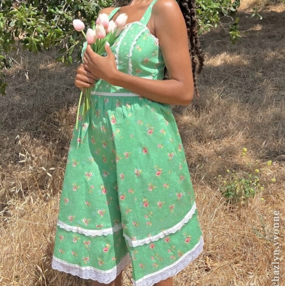 Gunne Sax For ModCloth Pastoral Pastimes Fit And Flare Dress
